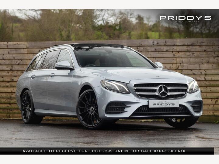 Mercedes-Benz E CLASS 3.0 E350d V6 AMG Line (Premium) G-Tronic+ Euro 6 (s/s) 5dr