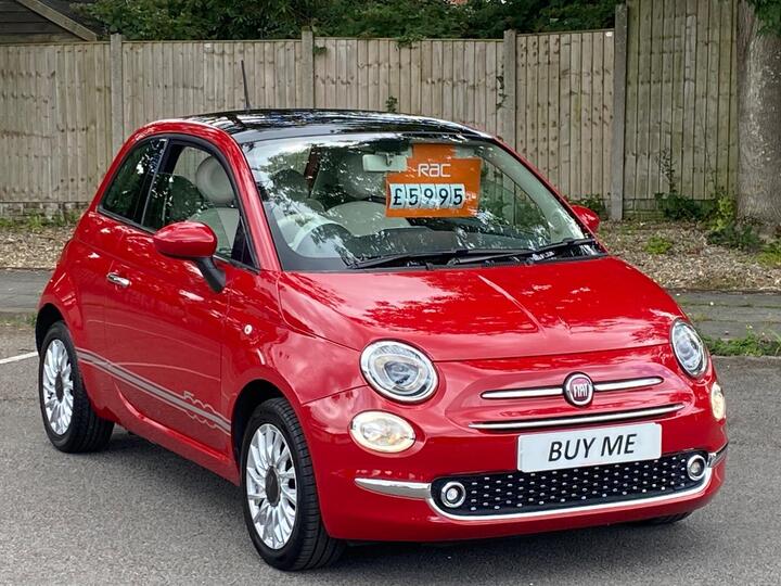 Fiat 500 1.2 Lounge Euro 6 (s/s) 3dr