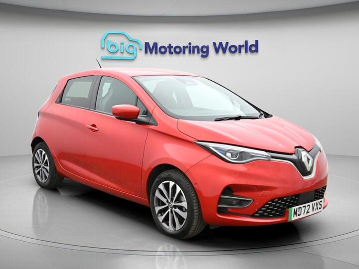 Renault Zoe R135 EV50 52kWh GT Line + Auto 5dr (Rapid Charge)