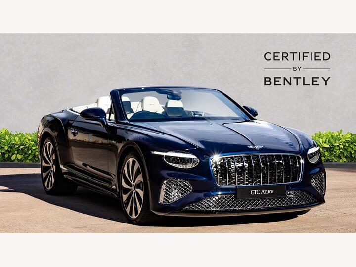 Bentley Continental 4.0 V8 High-Performance 25.9kWh GTC Azure Auto 4WD Euro 6 (s/s) 2dr Bentley Continental 4.0 V8 High-Performance 25.9kWh GTC Azure Auto 4WD Euro 6 (s/s) 2dr
