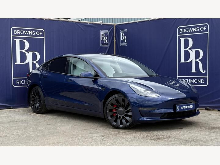 Tesla Model 3 (Dual Motor) Performance Auto 4WDE 4dr (Performance Upgrade)