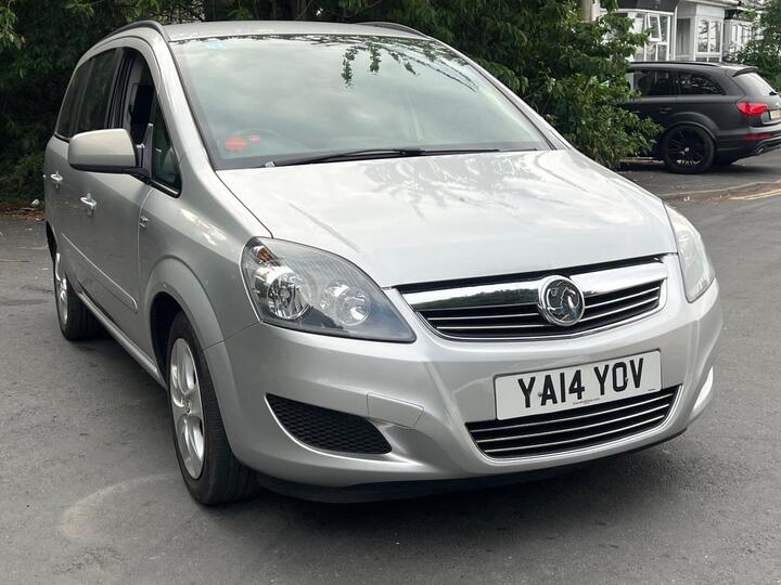 Vauxhall Zafira 1.8 16V Exclusiv Euro 5 5dr