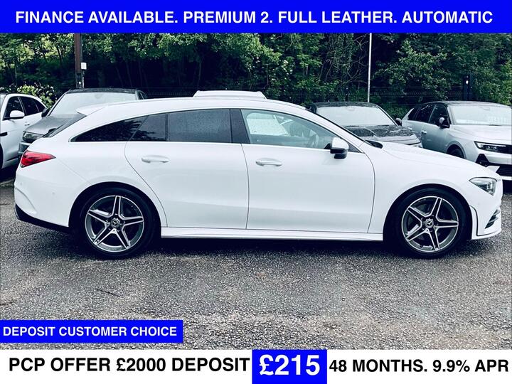 Mercedes-Benz CLA 1.3 CLA200 AMG Line (Premium 2) Shooting Brake 7G-DCT Euro 6 (s/s) 5dr Mercedes-Benz CLA 1.3 CLA200 AMG Line (Premium 2) Shooting Brake 7G-DCT Euro 6 (s/s) 5dr