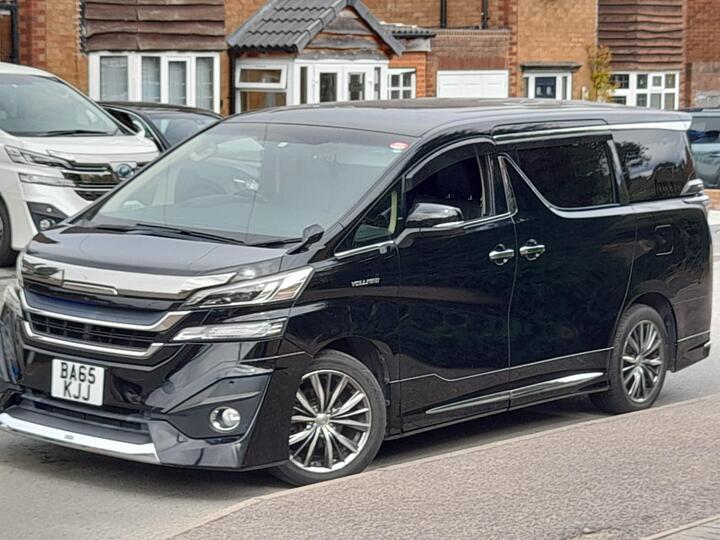 Toyota Alphard Vellfire 2.5 PETROL AUTO 8 SEATER EURO 6