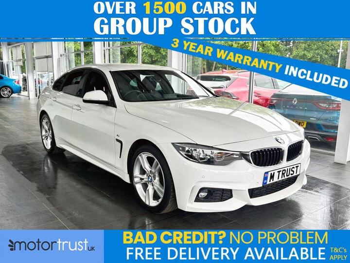BMW 4 SERIES GRAN COUPE 2.0 420i GPF M Sport Auto Euro 6 (s/s) 5dr