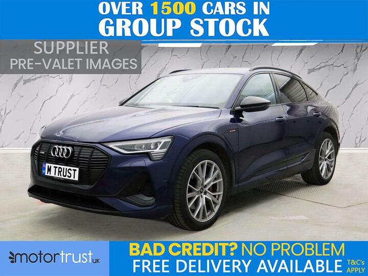 Audi E-TRON 50 Black Edition Sportback Auto Quattro 5dr 71.2kWh (11kW Charger)