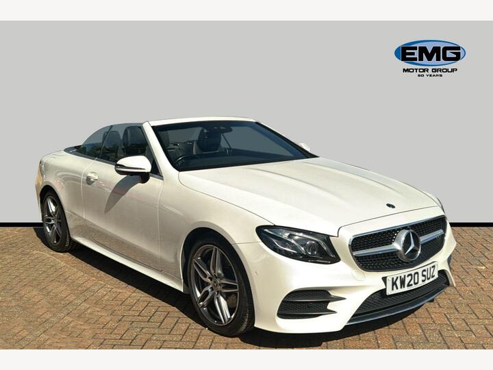 Mercedes-Benz E Class Cabriolet 2.0 E220d AMG Line (Premium) Cabriolet G-Tronic+ Euro 6 (s/s) 2dr