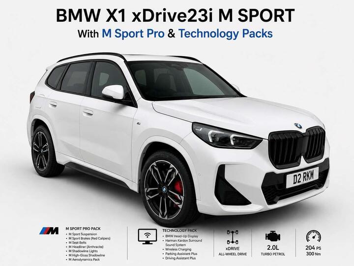 BMW X1 2.0 23i MHT M Sport DCT XDrive Euro 6 (s/s) 5dr