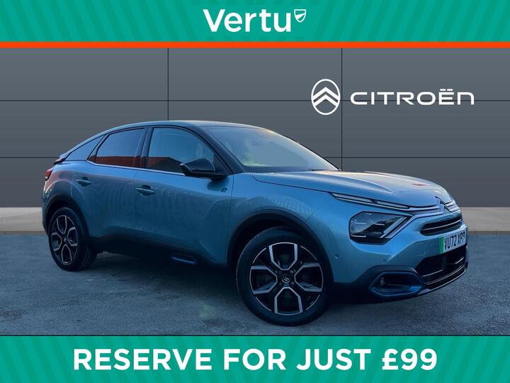 Citroen C4 50kWh Shine Plus Auto 5dr (7.4kW Charger)