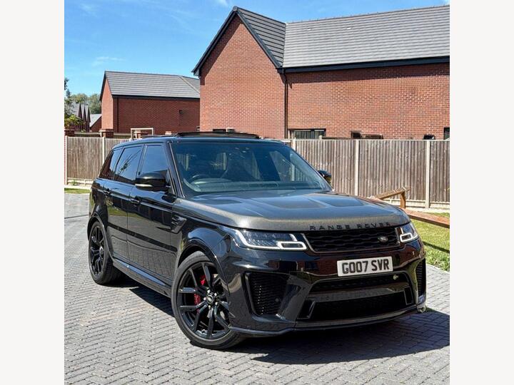 Land Rover Range Rover Sport 5.0 P575 V8 SVR Auto 4WD Euro 6 (s/s) 5dr Land Rover Range Rover Sport 5.0 P575 V8 SVR Auto 4WD Euro 6 (s/s) 5dr