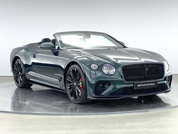 Bentley Continental 6.0 W12 GTC Speed Auto 4WD Euro 6 2dr
