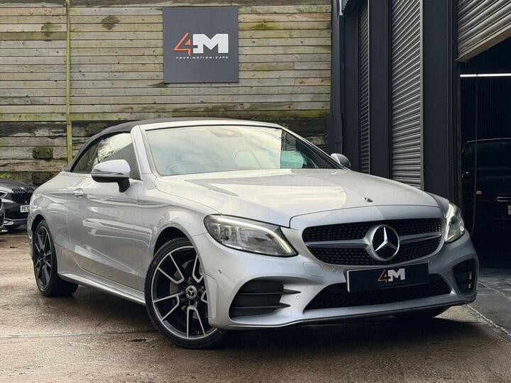 Mercedes-Benz C-CLASS 1.5 C200 MHEV AMG Line (Premium) Cabriolet G-Tronic+ Euro 6 (s/s) 2dr