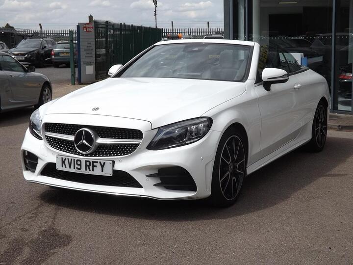 Mercedes-Benz C Class 1.5 C200 MHEV AMG Line (Premium) Cabriolet G-Tronic+ Euro 6 (s/s) 2dr