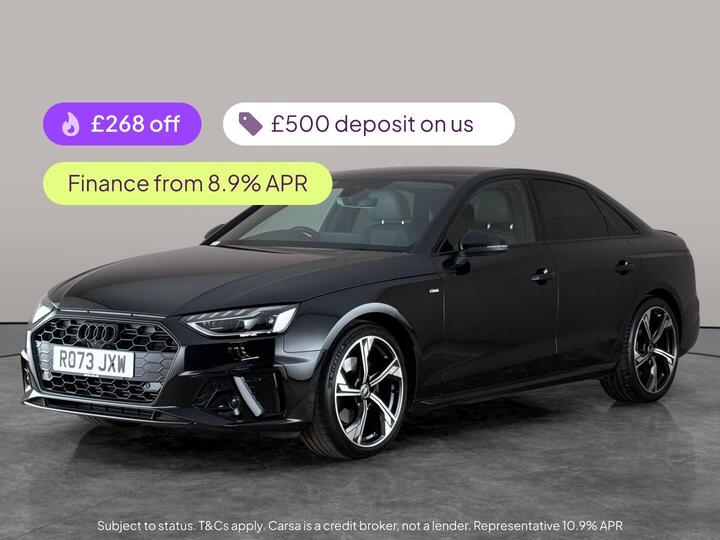 Audi A4 2.0 TFSI 35 Black Edition S Tronic Euro 6 (s/s) 4dr