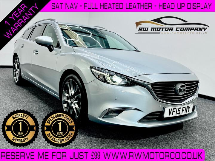 Mazda Mazda6 2.2 SKYACTIV-D Sport Nav Tourer Euro 6 (s/s) 5dr