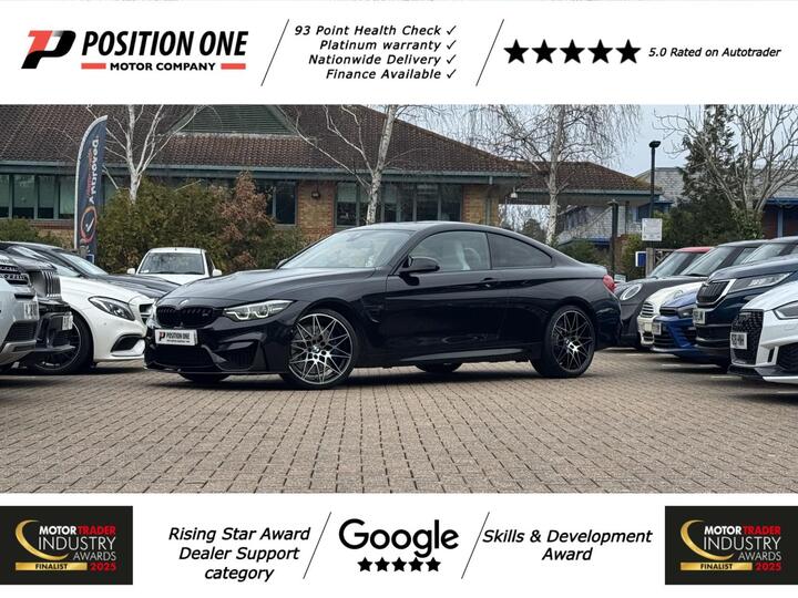 BMW M4 3.0 BiTurbo GPF Competition DCT Euro 6 (s/s) 2dr