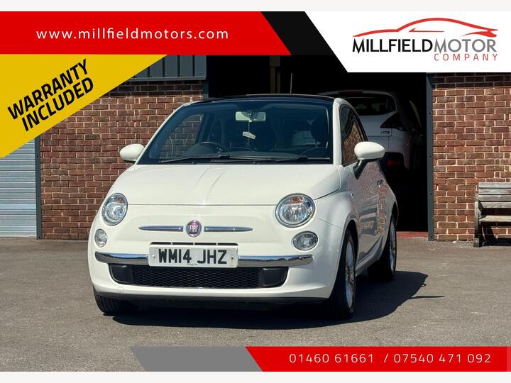 Fiat 500 1.2 Lounge Euro 6 (s/s) 3dr