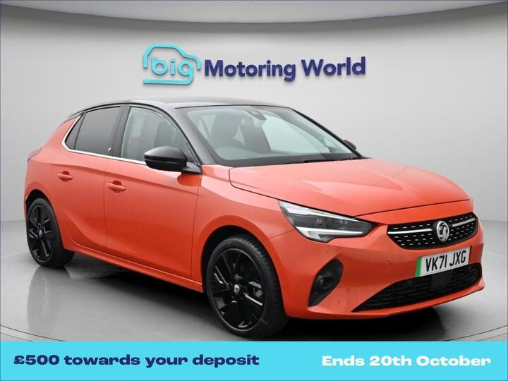 Vauxhall Corsa Electric 50kWh Elite Nav Premium Auto 5dr (7.4Kw Charger)