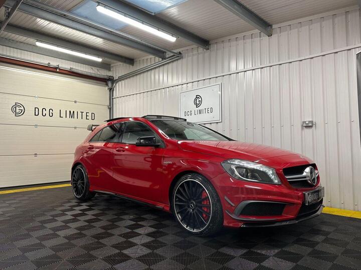 Mercedes-Benz A-CLASS 2.0 A45 AMG SpdS DCT 4MATIC Euro 6 (s/s) 5dr Mercedes-Benz A-CLASS 2.0 A45 AMG SpdS DCT 4MATIC Euro 6 (s/s) 5dr