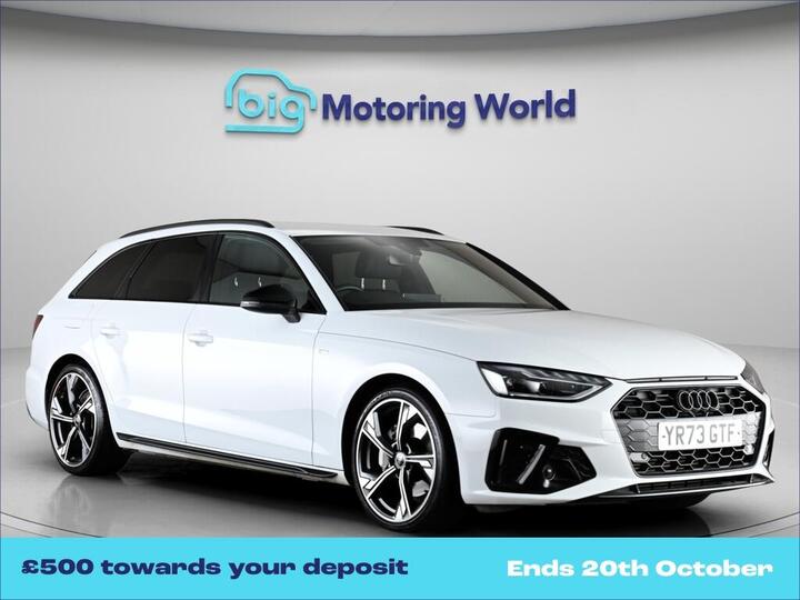 Audi A4 Avant 2.0 TFSI 40 Black Edition S Tronic Euro 6 (s/s) 5dr