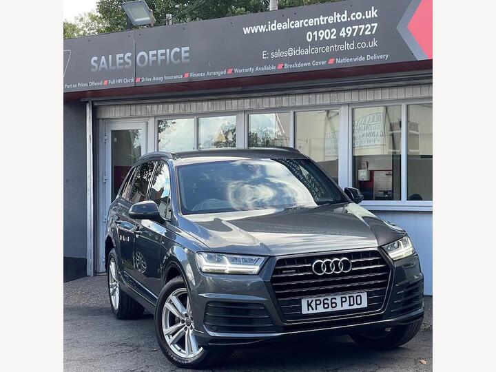 Audi Q7 3.0 TDI V6 S Line SUV 5dr Diesel Tiptronic Quattro Euro 6 (s/s) (272 Ps)