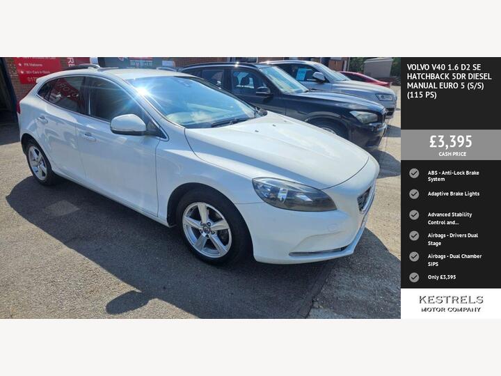Volvo V40 1.6 D2 SE Euro 5 (s/s) 5dr