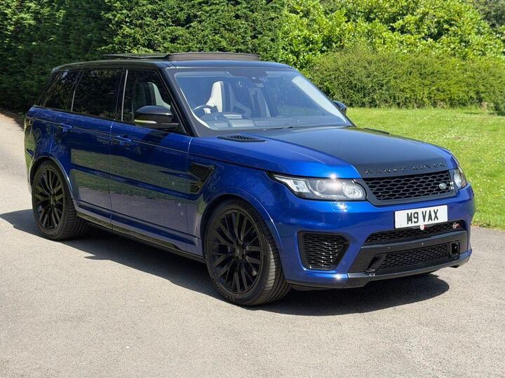 Land Rover Range Rover Sport 5.0 V8 SVR Auto 4WD Euro 6 (s/s) 5dr