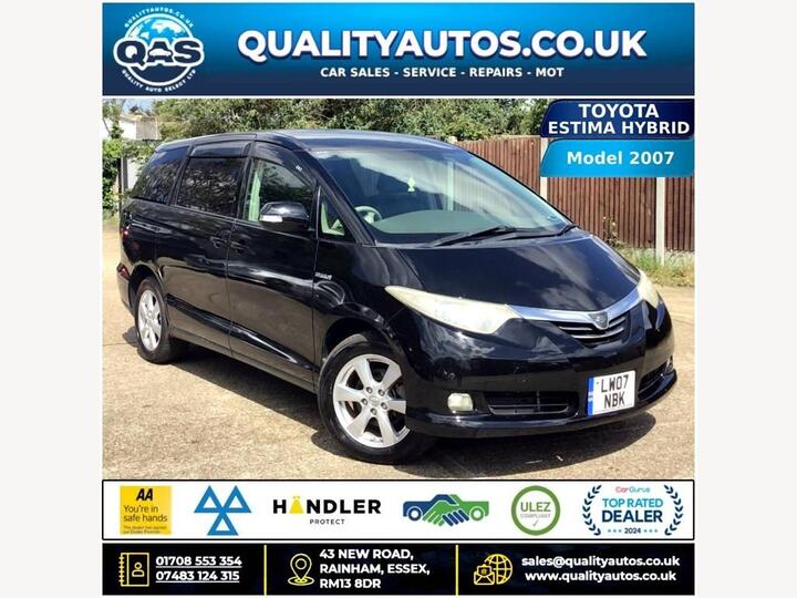 Toyota Estima TOYOTA ESTIMA HYBRID 2.4 AUTO 07-07 ULEZ 7 SEAT, FRESH IMPORT, VERIFIED MIL