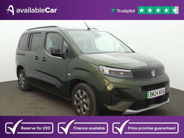 Vauxhall Combo Life Electric 50kWh Ultimate Auto 5dr (7.4kW Charger)