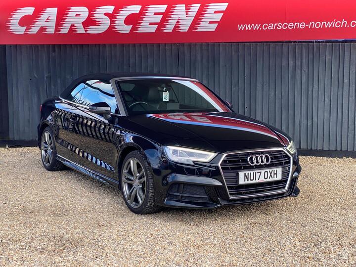 Audi A3 Cabriolet 1.6 TDI S Line Euro 6 (s/s) 2dr