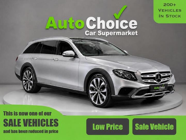 Mercedes-Benz E-CLASS 3.0 E350d V6 All-Terrain Edition G-Tronic+ 4MATIC Euro 6 (s/s) 5dr Mercedes-Benz E-CLASS 3.0 E350d V6 All-Terrain Edition G-Tronic+ 4MATIC Euro 6 (s/s) 5dr