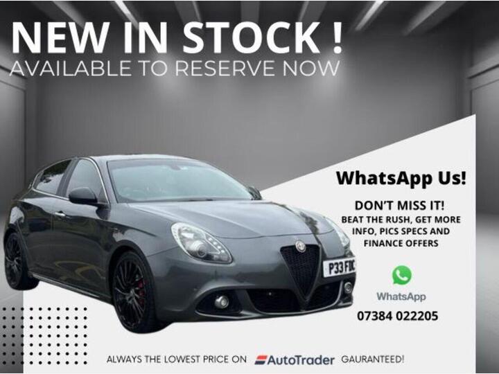 Alfa Romeo Giulietta 1.4 TB MultiAir Sportiva Nav TCT Euro 6 (s/s) 5dr Alfa Romeo Giulietta 1.4 TB MultiAir Sportiva Nav TCT Euro 6 (s/s) 5dr