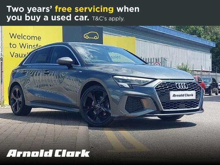 Audi A3 1.0 TFSI 30 S Line Sportback S Tronic Euro 6 (s/s) 5dr