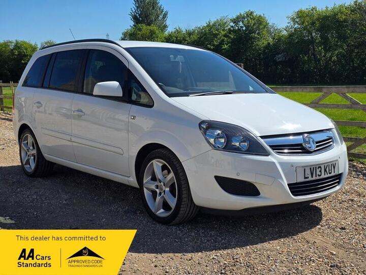 Vauxhall Zafira 1.6 16V Exclusiv Euro 5 5dr