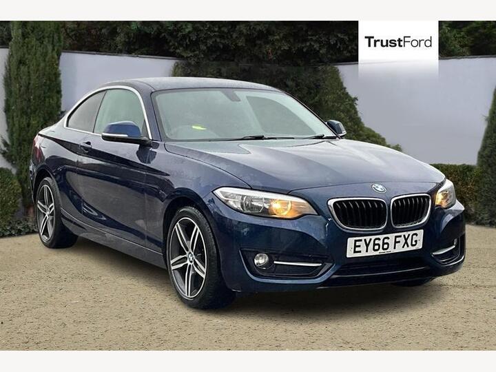BMW 2 SERIES 2.0 220d Sport Euro 6 (s/s) 2dr