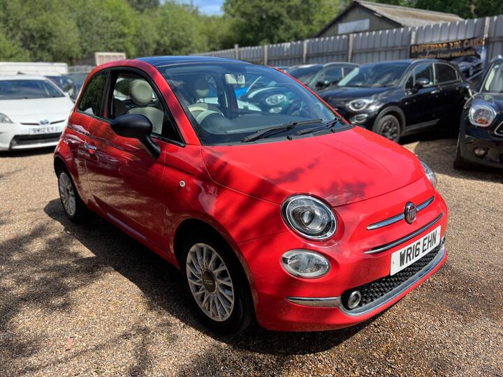 Fiat 500 1.2 Lounge Euro 6 (s/s) 3dr