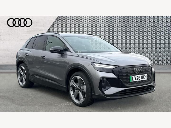 Audi Q4 E-tron 40 Black Edition Auto 5dr 63kWh Audi Q4 E-tron 40 Black Edition Auto 5dr 63kWh