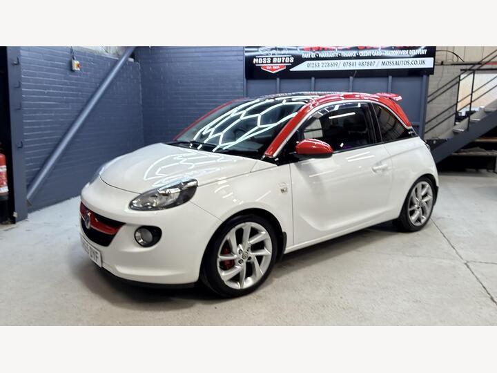 Vauxhall ADAM 1.2i SLAM Euro 6 3dr Vauxhall ADAM 1.2i SLAM Euro 6 3dr