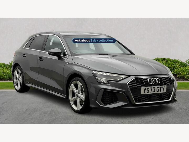 Audi A3 1.0 TFSI 30 S Line Sportback Euro 6 (s/s) 5dr