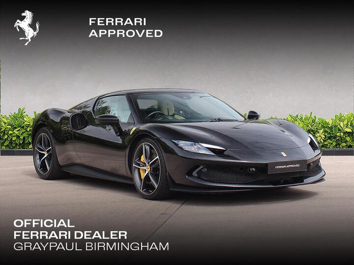 Ferrari 296 GTB 3.0T V6 7.45kWh F1 DCT Euro 6 (s/s) 2dr