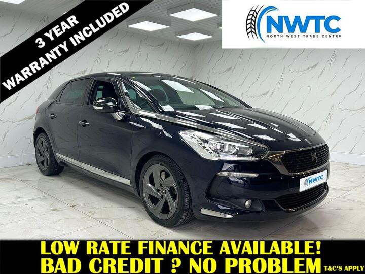 DS AUTOMOBILES DS 5 2.0 BlueHDi Elegance EAT6 Euro 6 (s/s) 5dr DS AUTOMOBILES DS 5 2.0 BlueHDi Elegance EAT6 Euro 6 (s/s) 5dr