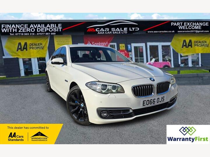 BMW 5 SERIES 2.0 520d Luxury Auto Euro 6 (s/s) 4dr