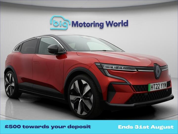 Renault Megane E-Tech 60kWh Techno Auto 5dr (optimum Charge)