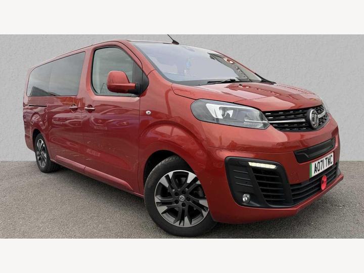 Vauxhall Vivaro Life 50kWh Elite Auto LWB 5dr (8 Seat, 7.4kW Charger)