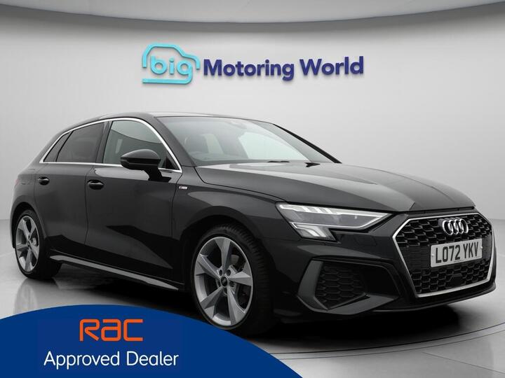 Audi A3 1.5 TFSI 35 S Line Sportback S Tronic Euro 6 (s/s) 5dr