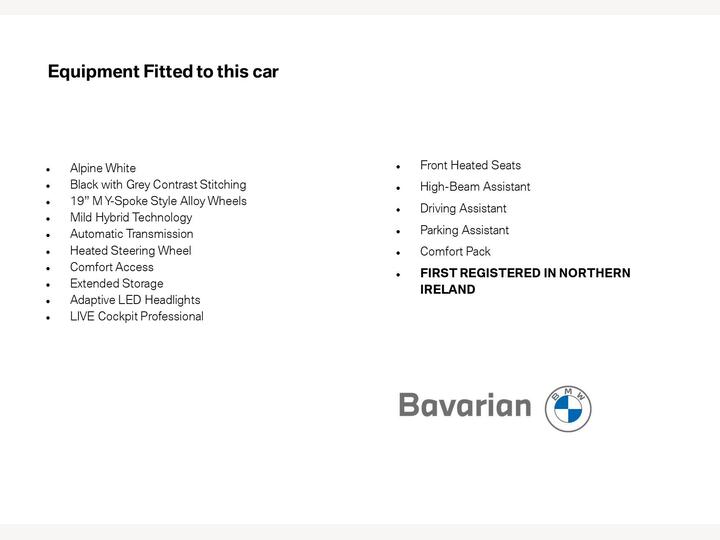 BMW X4 2.0 20d MHT M Sport Auto XDrive Euro 6 (s/s) 5dr