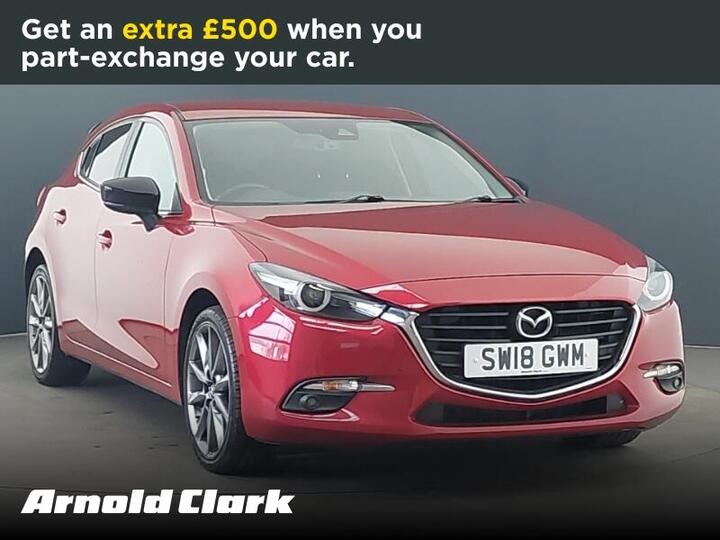 Mazda Mazda3 2.0 SKYACTIV-G Sport Black Euro 6 (s/s) 5dr