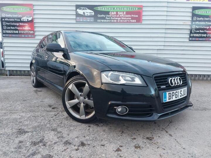 Audi A3 2.0 TDI Black Edition Sportback Quattro Euro 5 (s/s) 5dr