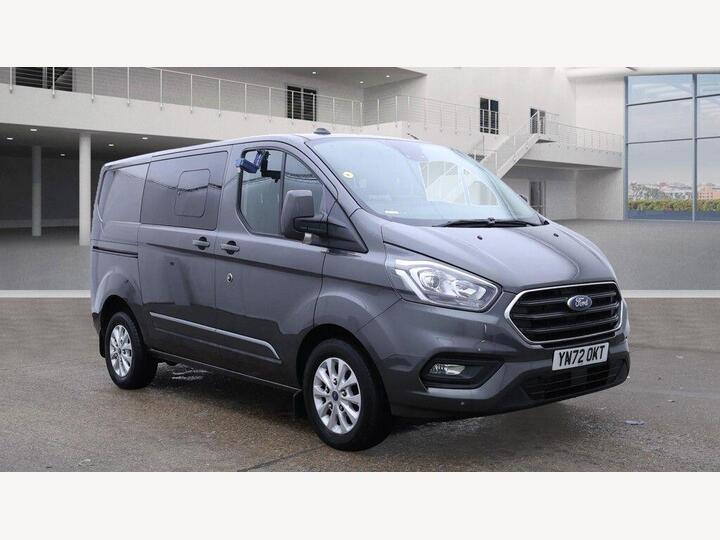 Ford TRANSIT CUSTOM 2.0 300 EcoBlue Limited Crew Van L1 H1 Euro 6 (s/s) 5dr (6 Seat)