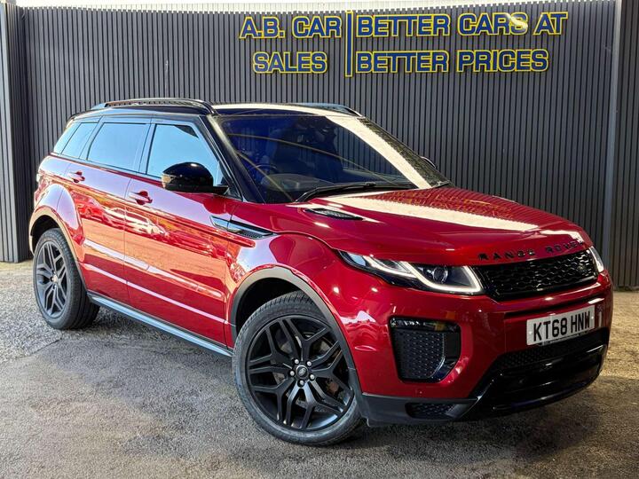 Land Rover RANGE ROVER EVOQUE 2.0 TD4 HSE Dynamic Auto 4WD Euro 6 (s/s) 5dr Land Rover RANGE ROVER EVOQUE 2.0 TD4 HSE Dynamic Auto 4WD Euro 6 (s/s) 5dr